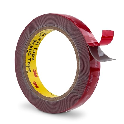 3M Heavy Duty Double Sided Tape 0.75" x 15.4Ft Grey | Mounting Tape Foam Tape by 3MFullRangeProducts