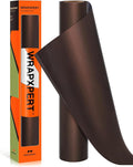 WRAPXPERT Metallic Brown HTV Heat Transfer Vinyl Roll, Heat Press Vinyl by WRAPXPERT