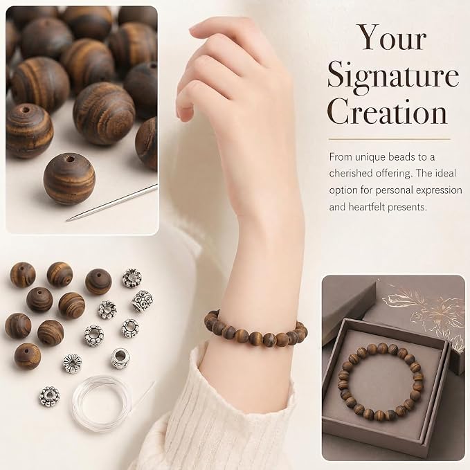10mm Matte Classic Tiger Eye Bead, 15-Inch Matte Round Loose Stone Beads - Image 4