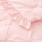 BEDELITE Baby Pink Twin Comforter Set - Image 8