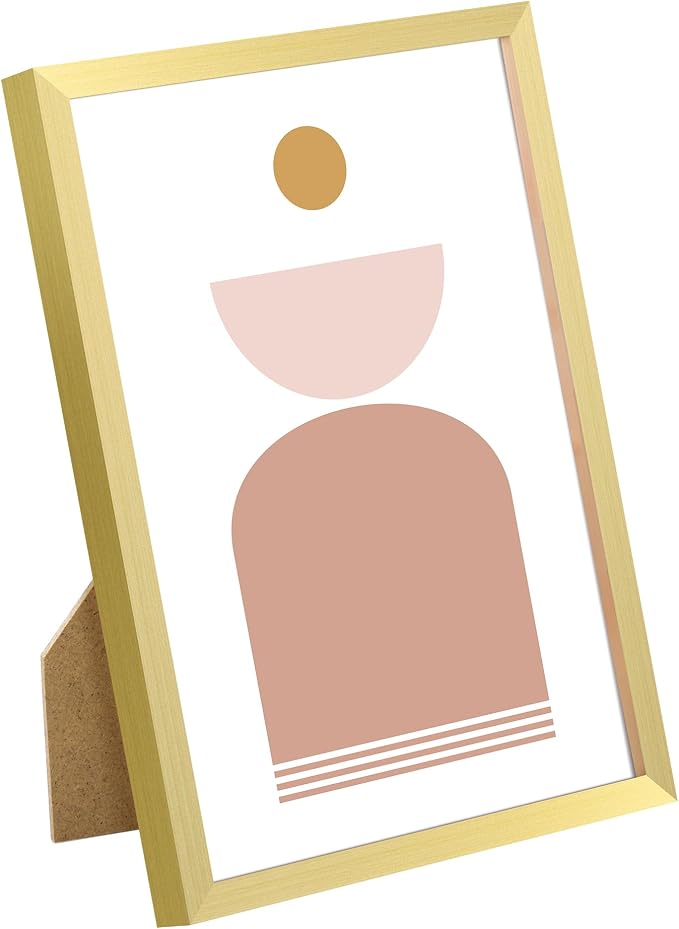 upsimples 5x7 Picture Frame Set of 3, Made of High Definition Glass - Image 3