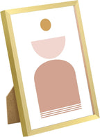 upsimples 5x7 Picture Frame Set of 3, Made of High Definition Glass - Image 3