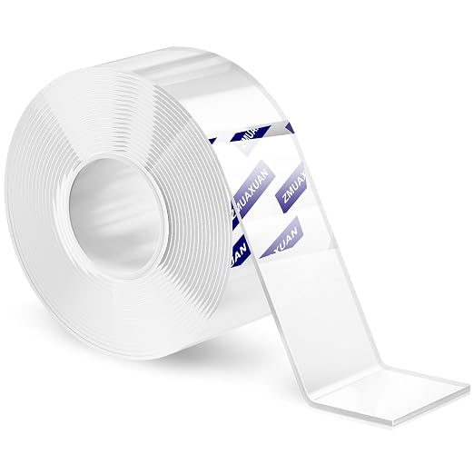 ZMUAXUAN Strong Nano Double Sided Tape Heavy Duty Mounting, Reusable Thick Gel by ZMUAXUAN