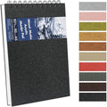 8.3x5.8 Sketch Book, Top Spiral Bound Sketch Pad, 60sheets 92lb/150gsm Bright by E-WEICHEN