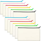 Legigo Blank Canvas Bag Zipper Pouch Makeup Bags Bulk by Legigo
