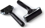 2Pcs Rubber Roller Brayer Rollers Hard Rubber 4 and 2.2 Inch - Image 8