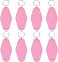 8PCS Motel Keychain Blank Hotel Key Tags Holder by PPhtony