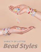 DoDoBeads Gold Letter Beads for Bracelets - Image 4