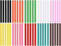 Ewparts 50PCS Hot Glue Sticks for Hot Glue Gun 7mm Glue Gun Sticks Opaque Color by Ewparts