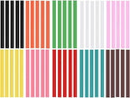 Ewparts 50PCS Hot Glue Sticks for Hot Glue Gun 7mm Glue Gun Sticks Opaque Color by Ewparts