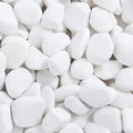 SIDONG 5 lbs White River Rocks, 1.2-2 Inches Pebbles by SIDONG