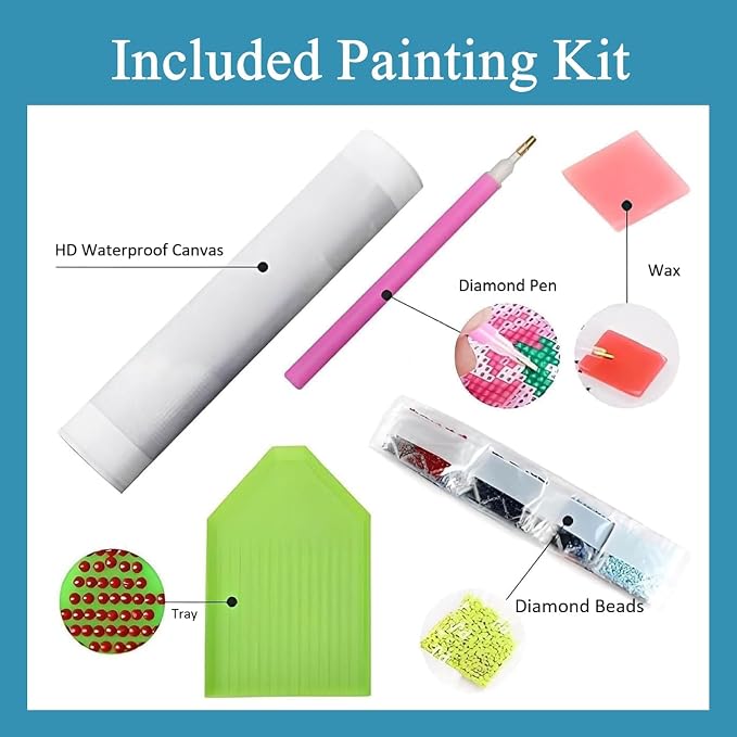 Gemozaic 3 Pack Pink Bow Diamond Art Kits - Image 7