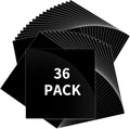 IModeur Glossy Black Permanent Vinyl 36 Pack 36 Pack Permanent Vinyl Bundle by IModeur