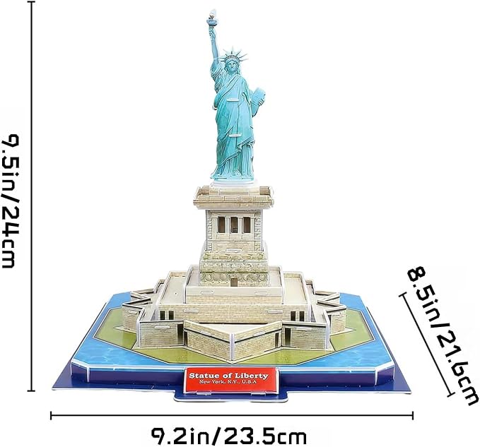 Architecture World Famous of 3D Puzzle.Build Your Own Collection of 17 Global - Image 2
