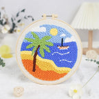 Summer Time Seaside Punch Needle Kit - Image 2