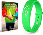 Vibrating Alarm Wristband Silent Wrist Alarm Clock Watch Wind up Bands by Unknown