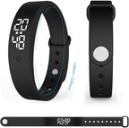 Vibrating Alarm Wristband Deaf People Watch Band Fit Sleeps Rise Silent Shock - Image 2