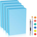LuckyFoam Blue 4 Pack 12x7.5x2 inch Foam Sheets 2 Inch | Polystyrene Rectangles by LuckyFoam