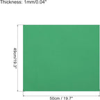 MECCANIXITY EVA Foam Sheets Emerald Green 19.7 Inch x 19.3 Inch 1mm Thick - Image 2