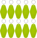 10pcs Blank Hotel Keychains Bulk Vintage Motel Keychain Vinyl HTV printing by Nwsrayu
