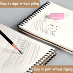 2 Pack Sketch Book, A4 A5 Spiral Bound Sketch Pad 160GSM Sketchbook, Acid Free - Image 5