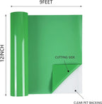 HTVVETUR HTV Vinyl Rolls Heat Transfer Vinyl - Image 2