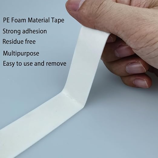 3M Double Sided Tape 1in x 16.5ft, Mounting Tape Heavy Duty, Removeable PE Foam - Image 3