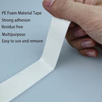 3M Double Sided Tape 1in x 16.5ft, Mounting Tape Heavy Duty, Removeable PE Foam - Image 3