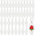 LOTMER 20/30/40/80 PCS Hotel Keychain Blank by LOTMER