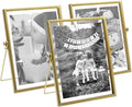 AceList Gold Picture Frames, art or pressed flowers on a desk, shelf or by AceList