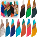 FASHEWELRY 20Pcs Wood Resin Charms Knife Shape Gothic Charms Halloween Wooden by FASHEWELRY