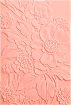 3D Embossing Folder for Card Making Texture Fades Blossom Bloom Floral Plastic by CYFUNDESIGN