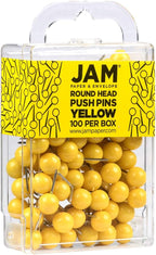 JAM PAPER Colorful Push Pins - Image 2