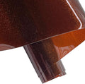 ONEART | Brown Transparent Glitter Vinyl Roll, 0.7 mm Solid Clear PVC Jelly by ONEART