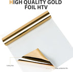 HTVRONT Gold Chrome Heat Transfer Vinyl - Image 5