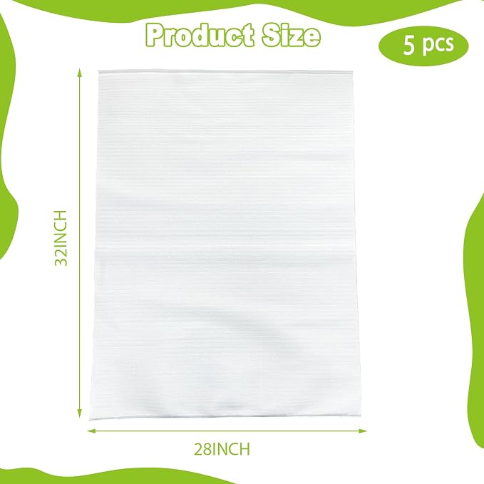 5 Pack 28x32in Cushion Foam Pouches Moving Packaging Supplies Shockproof | - Image 2