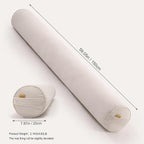 Body Pillow for Adults, Long Round Pillow, Big Cylindrical Pillow, Large Full - Image 2