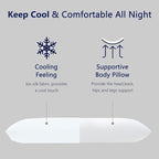 DOWNCOOL Large Body Pillow Insert - Image 4