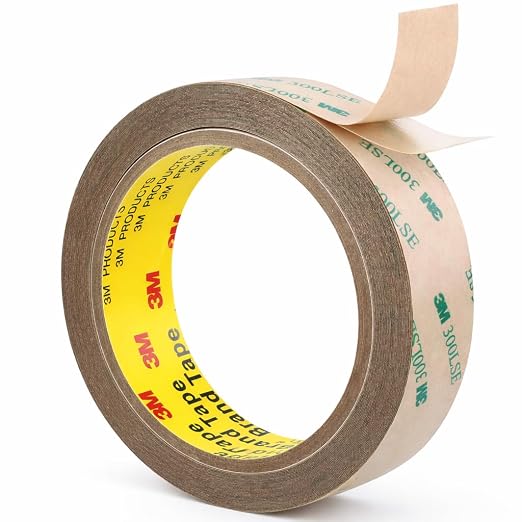 3M Double Sided Tape 300LSE 1.0" x 36Ft Clear, 1 Pack | Heavy Duty Adhesive Tape by 3MFullRangeProducts