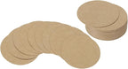 PATIKIL 2inch Circle Card Stock, Kraft Color by PATIKIL