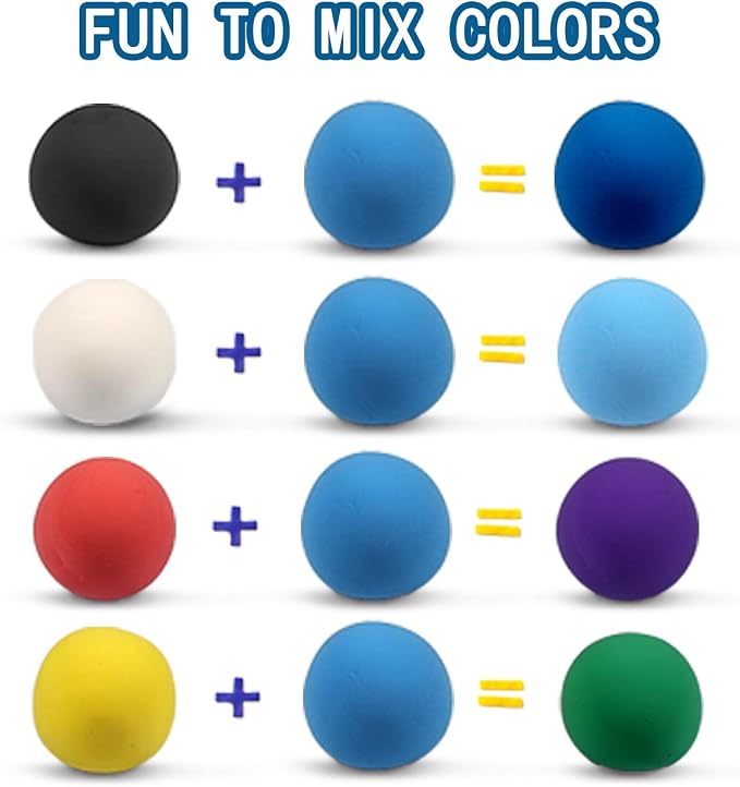 ifergoo Blue Air Dry Clay, DIY Creative Modeling Clay - Image 5