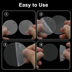 Zorfeter Clear Acrylic Blanks, 2 Inch Round, 40 Pack | Circle Ornament Blanks - Image 5