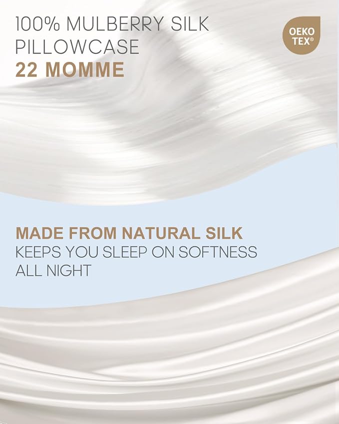 THXSILK 100% Mulberry Silk Pillowcase - Image 2