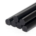 Black Hot Glue Sticks 4" Long 0.27" Dia, Mini Size Glue Sticks - Image 2