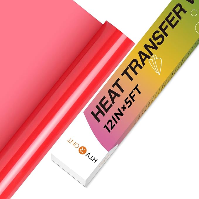 HTVRONT HTV Vinyl Rolls Heat Transfer Vinyl by HTVRONT