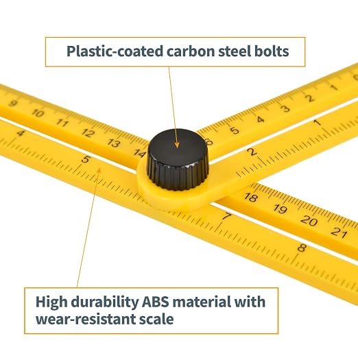 POWERTEC Multi Angle Measuring Ruler - Image 2