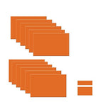 XLNT TECH Engraving Blank Materials ABS Double Color Plastic Sheet by MaterialsParts