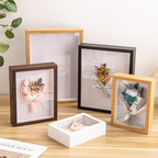 Shadow Box Frame, Rectangular Glass Display Case - Image 2