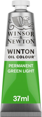 Winsor & Newton Winton Oil Color, 37ml Tube, Permanent Green Light by WinsorNewton