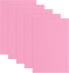 uxcell 5 Pcs Pink EVA A4 Foam Sheets Crafts, 12 x 8 Inch Foam Paper by uxcell